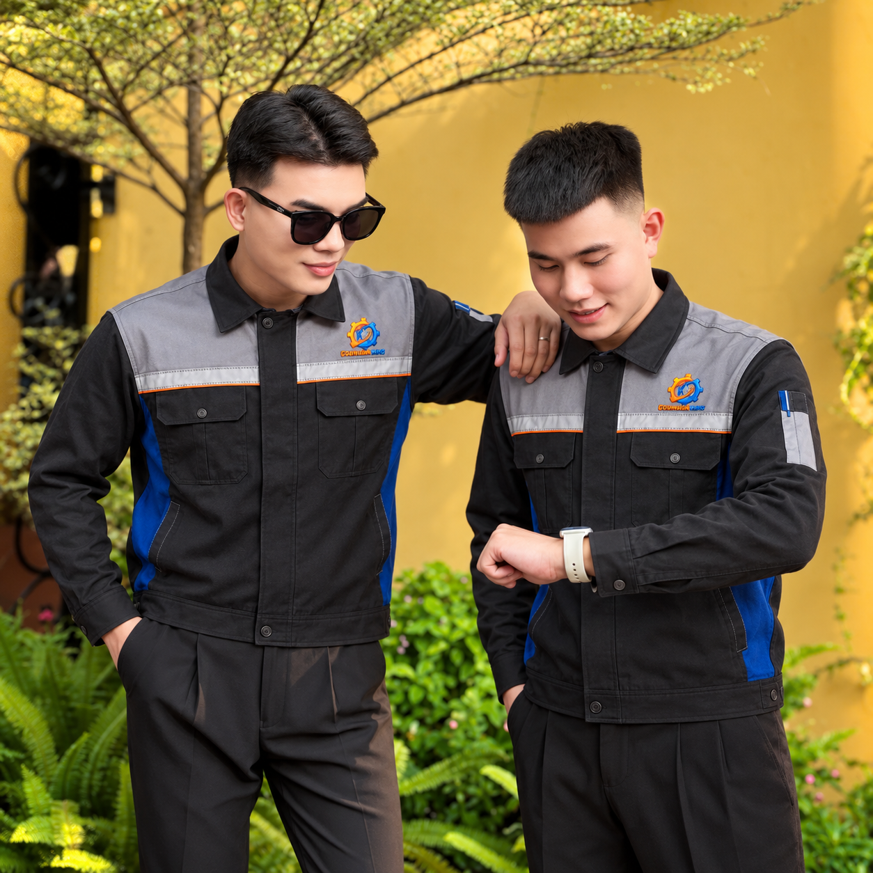 Mẫu áo bảo hộ kĩ thuật thiết kế hiện đại 